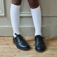 bb ribbed knee high socks
