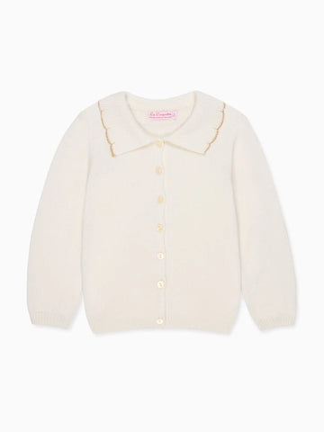 luana merino girls cardigan