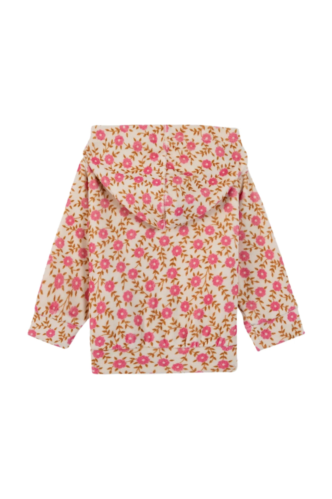 lino cotton zip hoodie