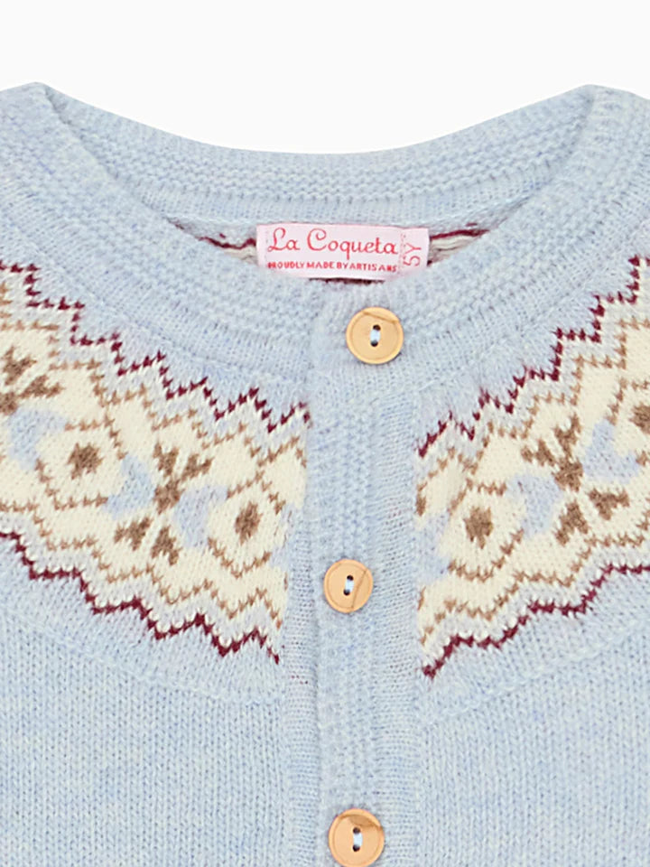 fair isle cardigan