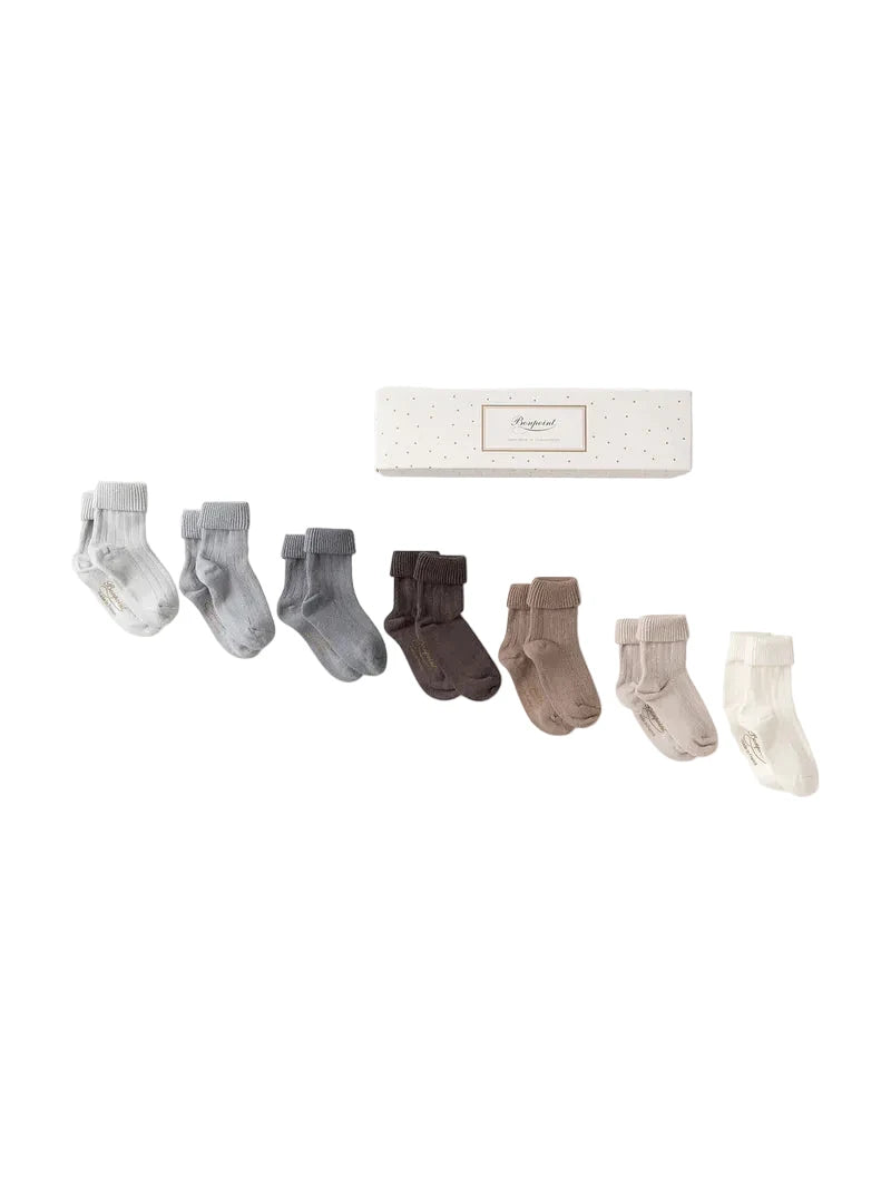 kit of 7 socks
