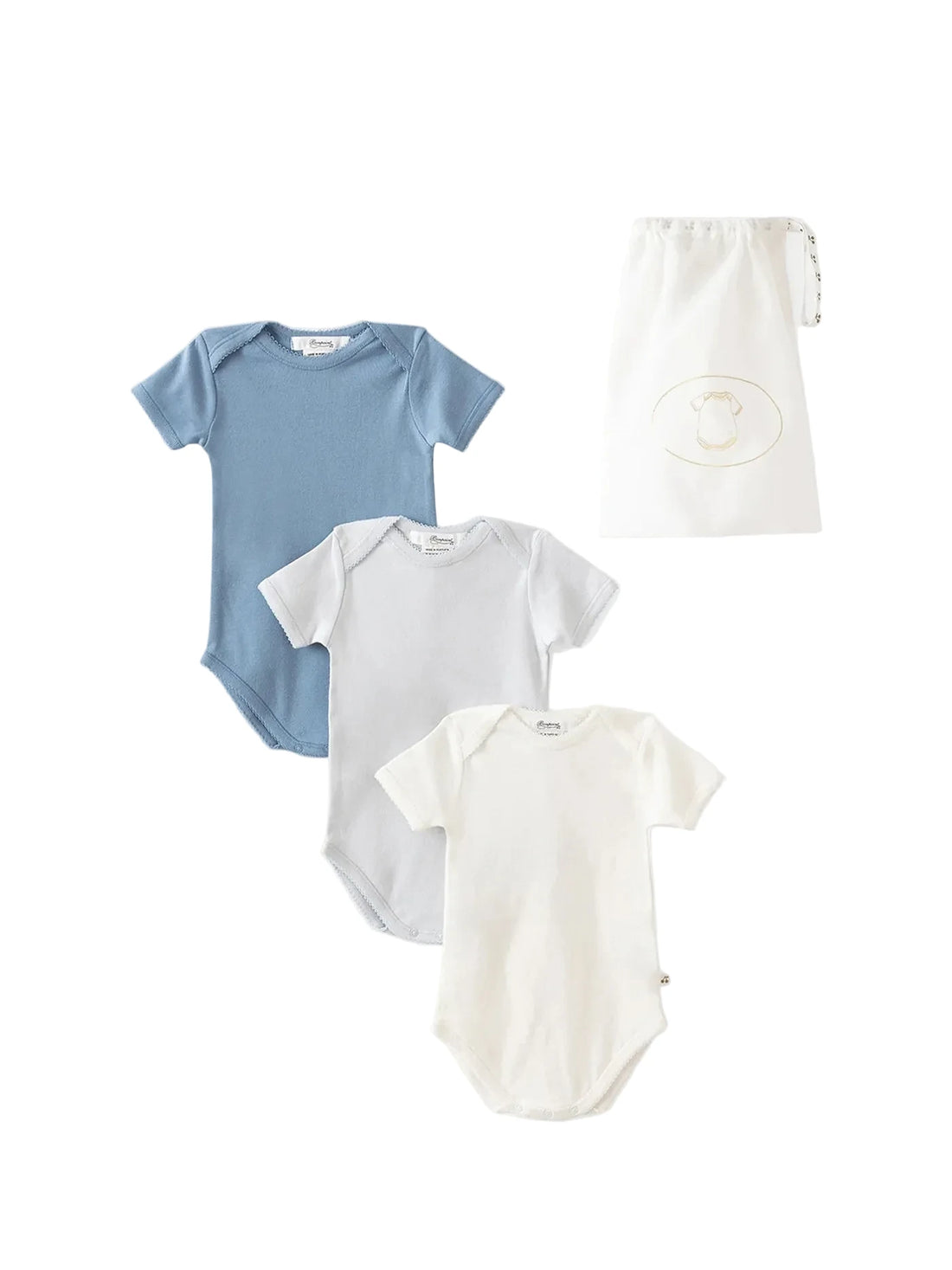 kit of 3 bodysuits