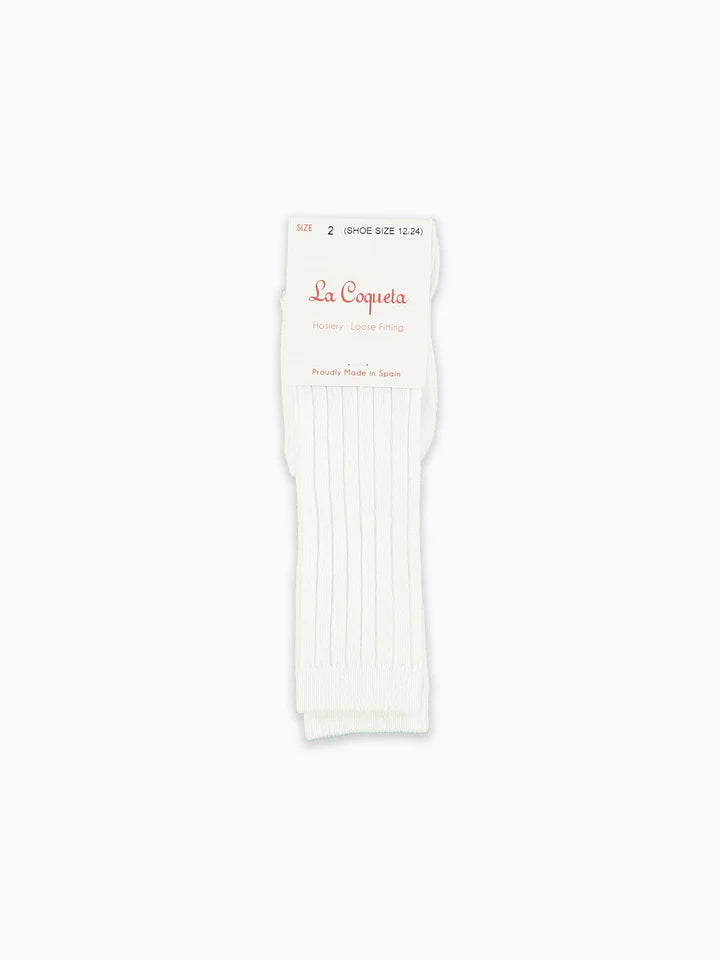 ribbed knee high socks