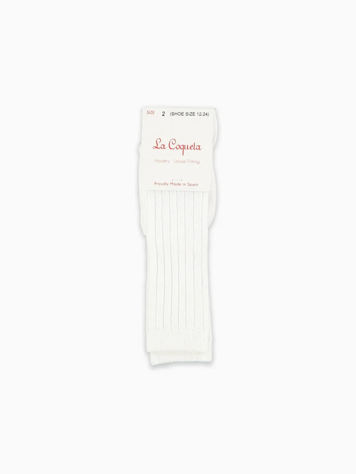 bb ribbed knee high socks