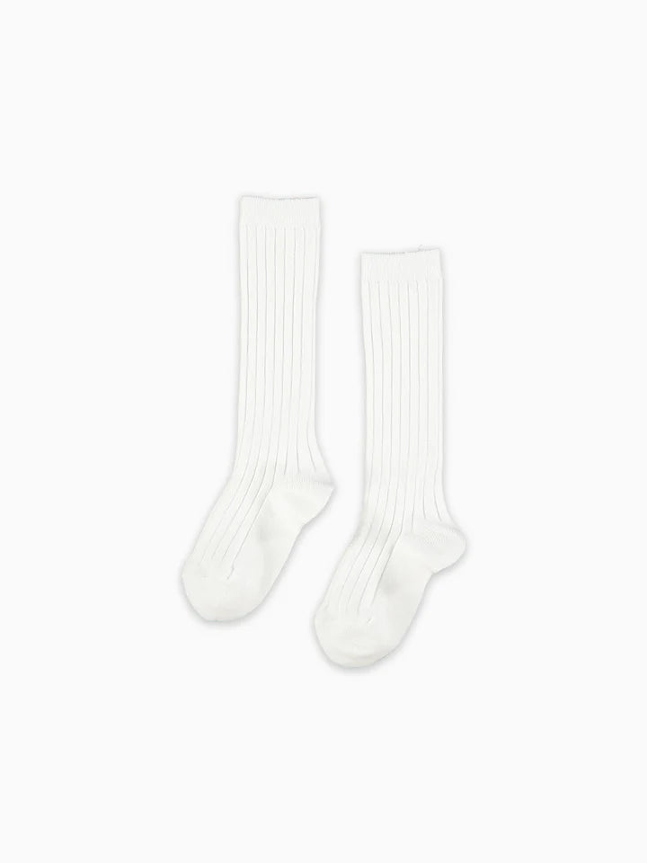 bb ribbed knee high socks