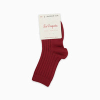 ribbed short socks