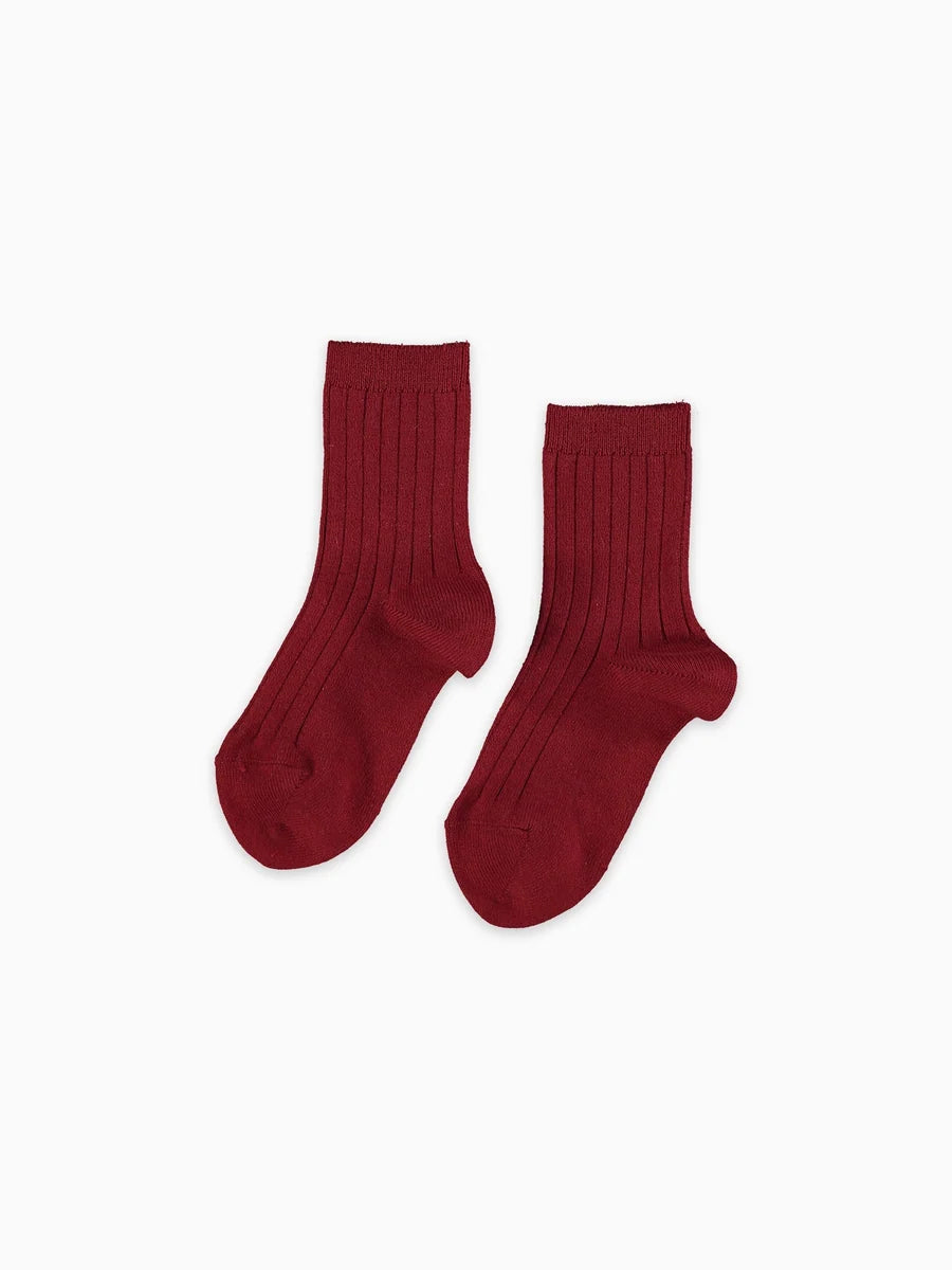 ribbed short socks