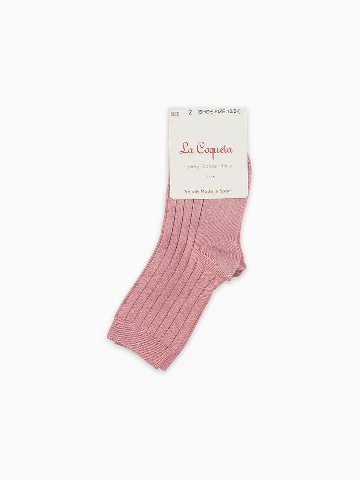 bb ribbed short socks