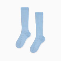 ribbed knee socks