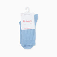 ribbed short socks