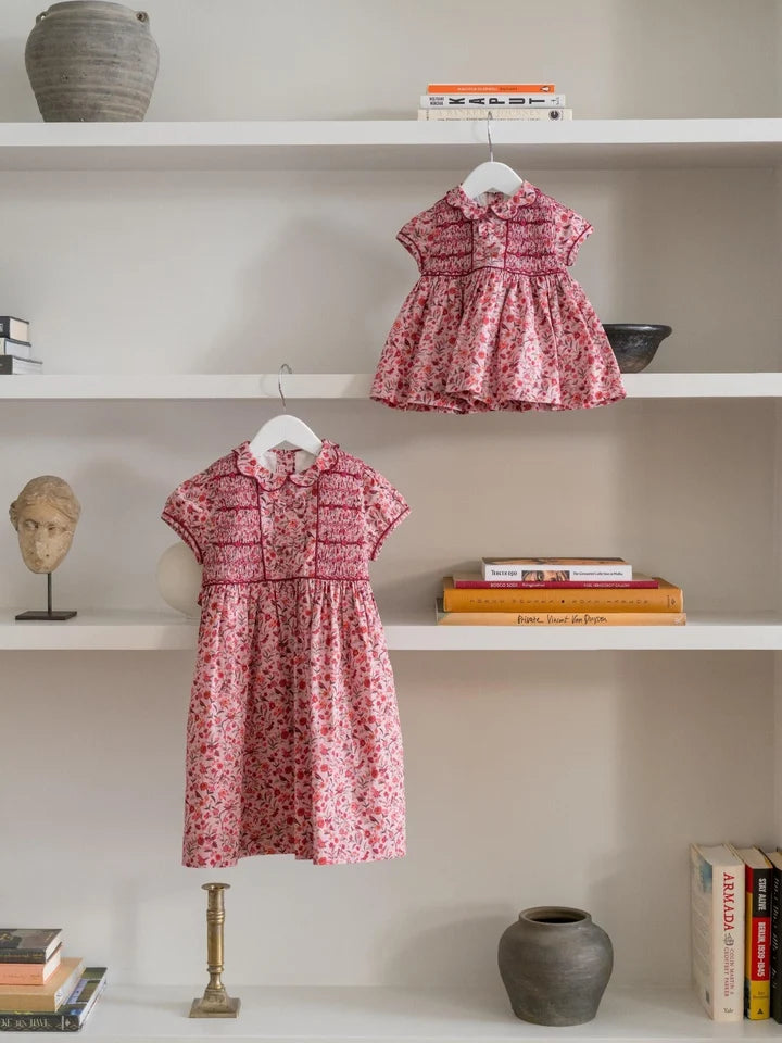 bb scarlett smocked dress