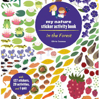 my nature sticker activity book: in the forest