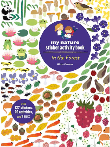 my nature sticker activity book: in the forest