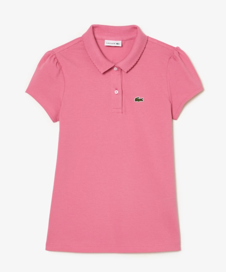 baby scalloped collar polo