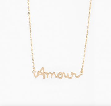amour love necklace