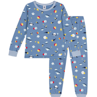 space print pajamas