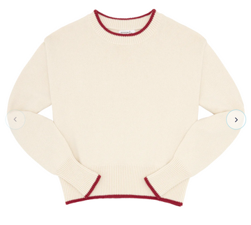 cream sweater