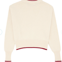 cream sweater