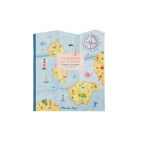 explorer coloring book and stickers