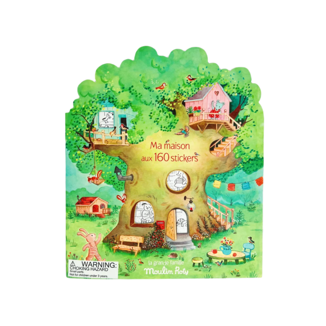 big family coloring book and stickers