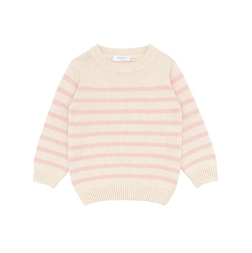 stripe knit sweater C