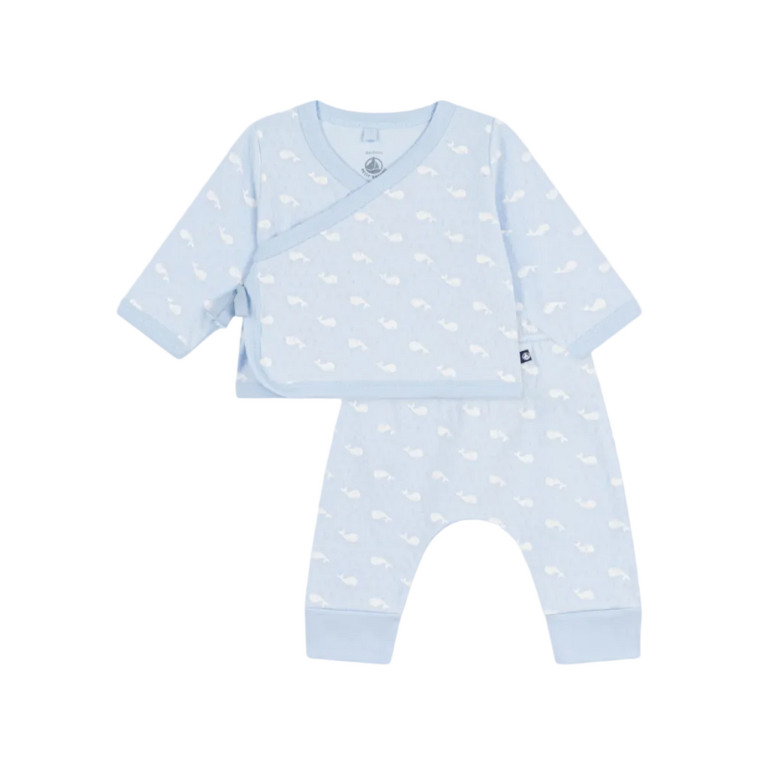whale cardigan set