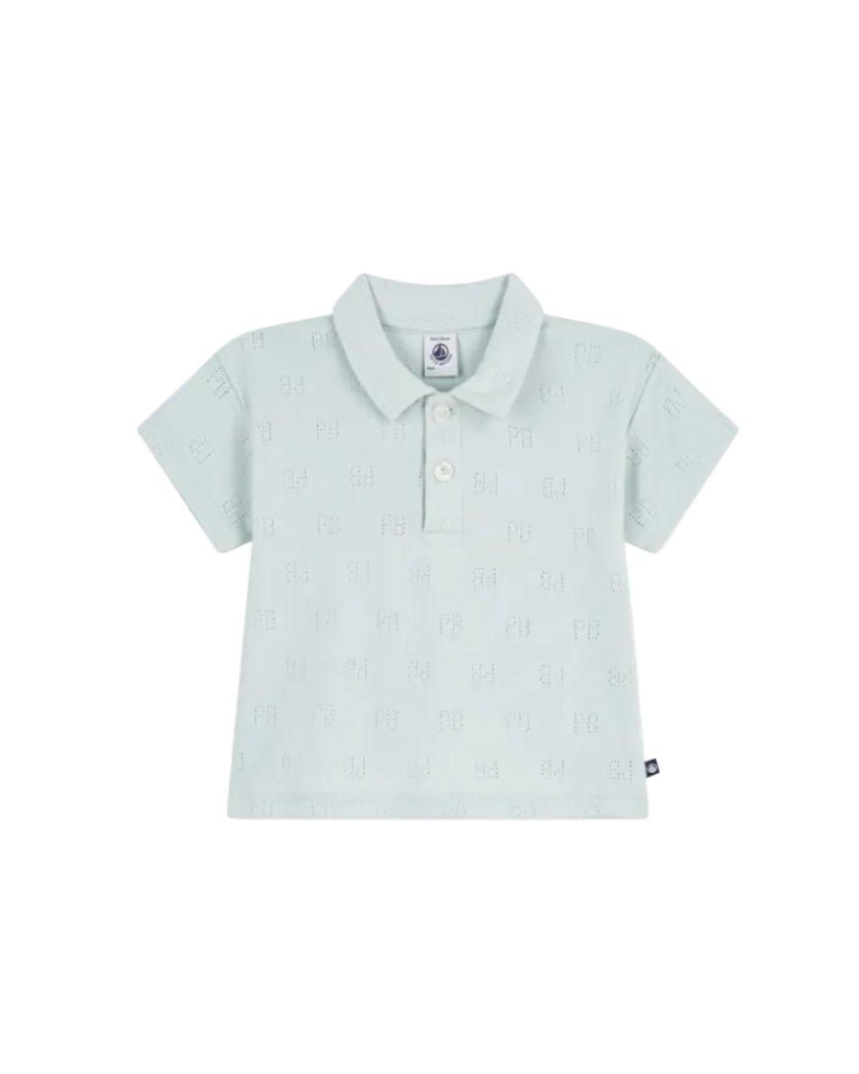 pointelle polo