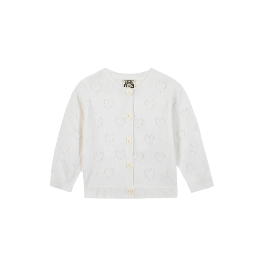 lilet heart cardigan