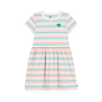 ss heart stripes dress