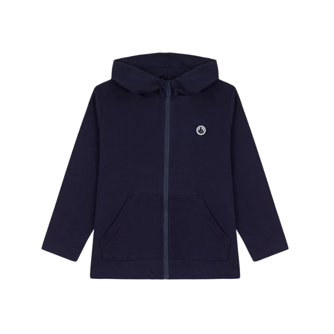 terry zip up hoodie