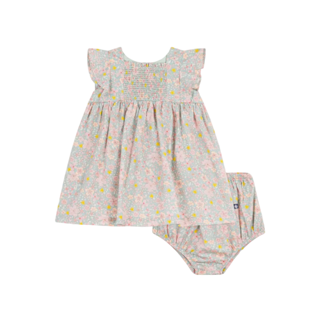 floral dress w/ bloomer