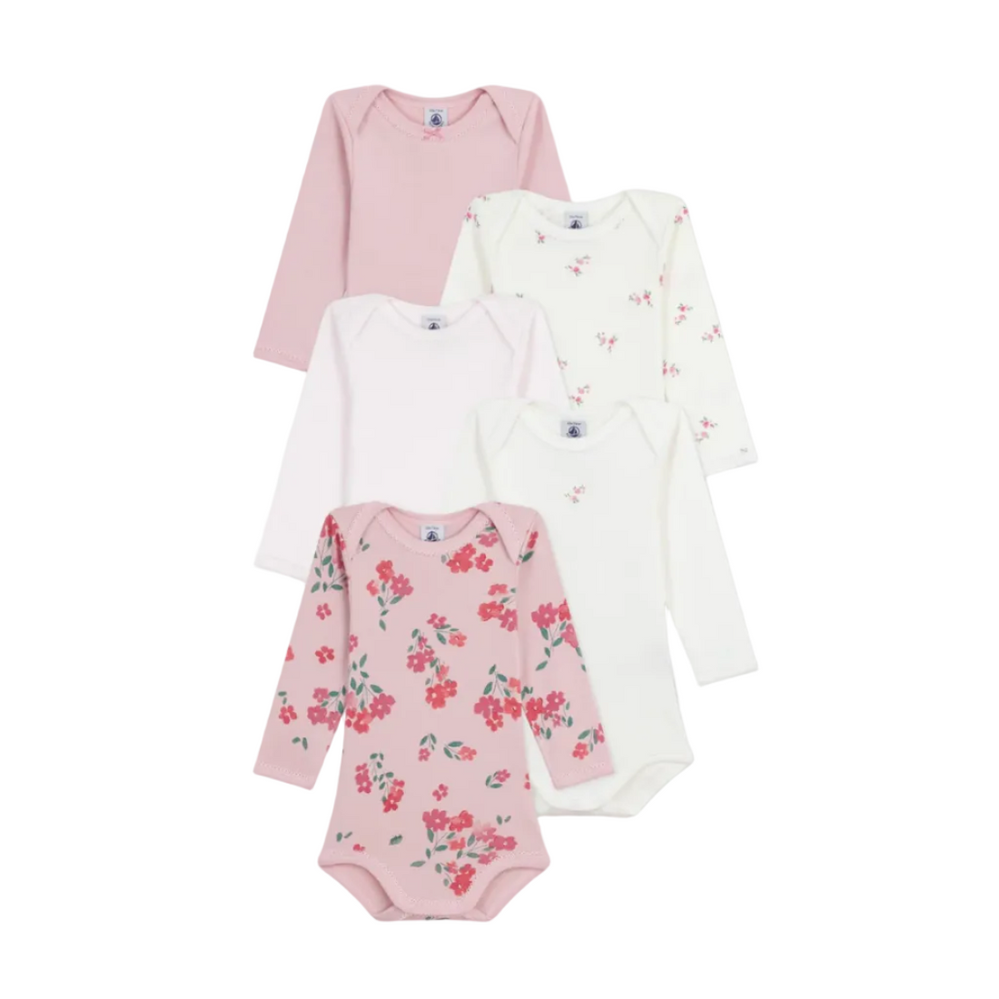 5 pk ls bodysuit