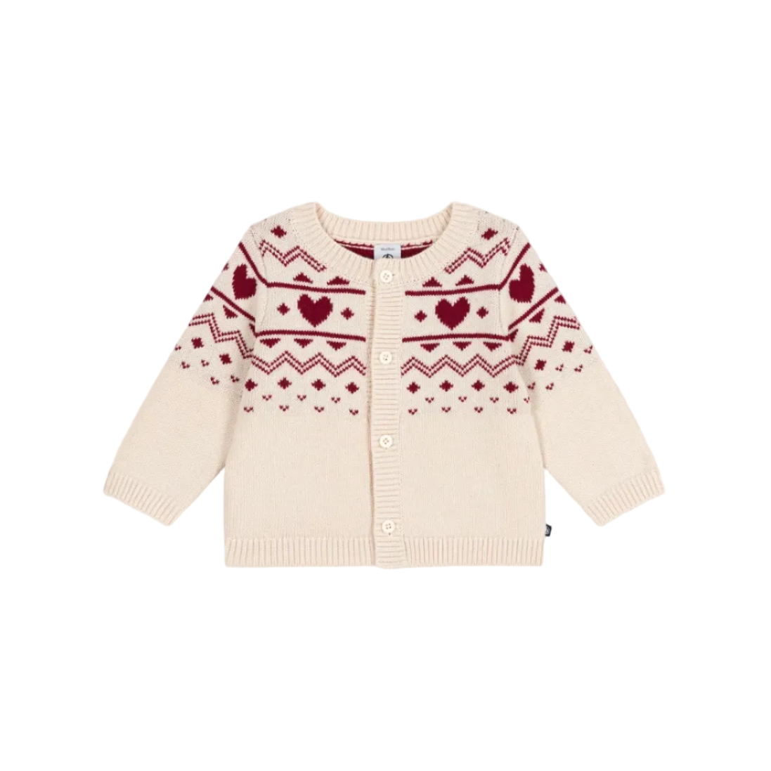 heart detail cardigan