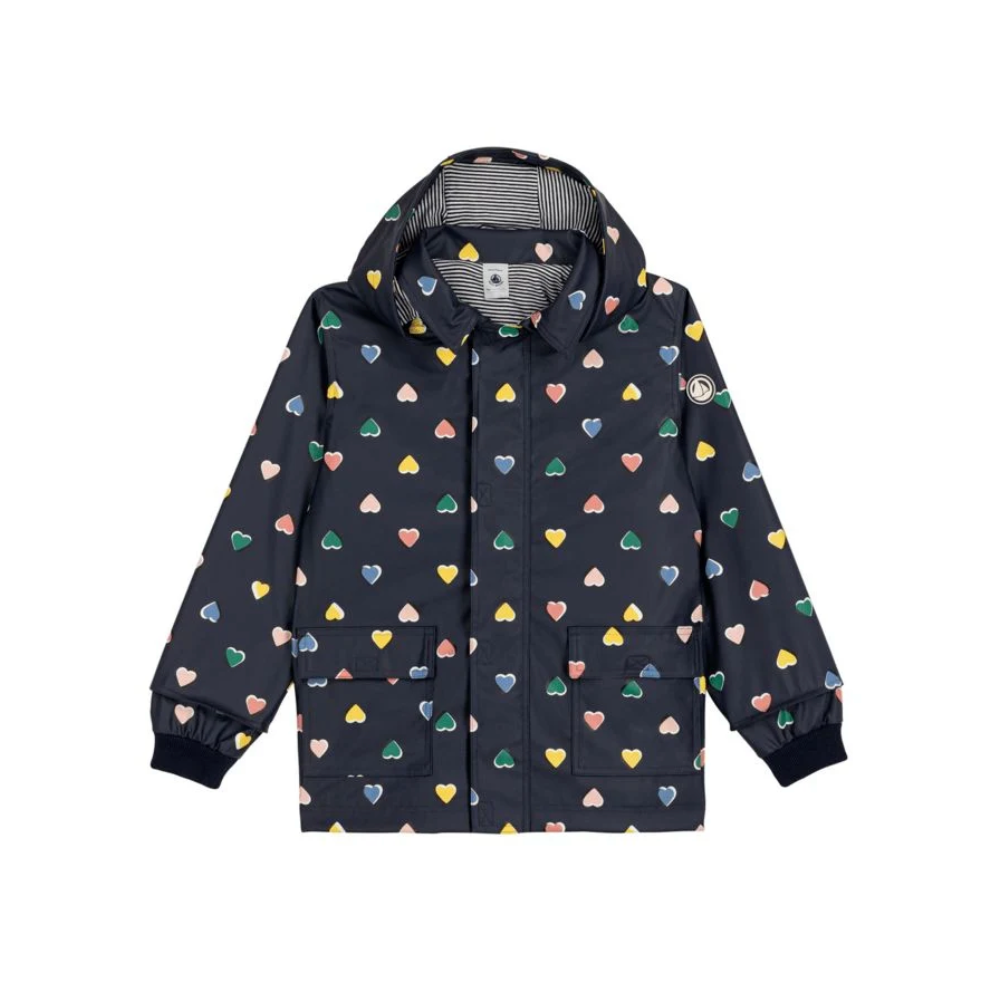 bb heart rain jacket
