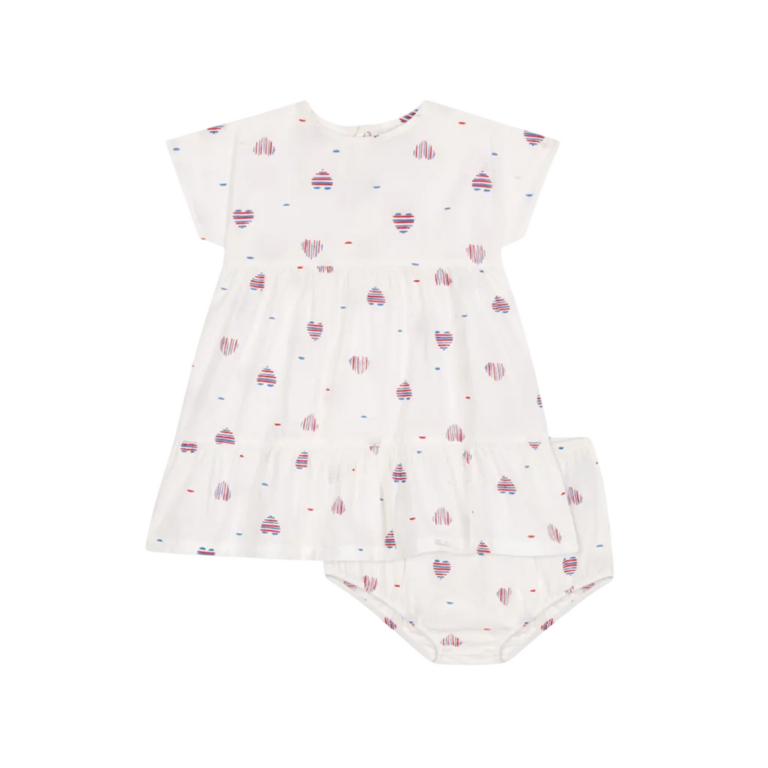 ss hearts dress w/ bloomer