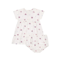 ss hearts dress w/ bloomer