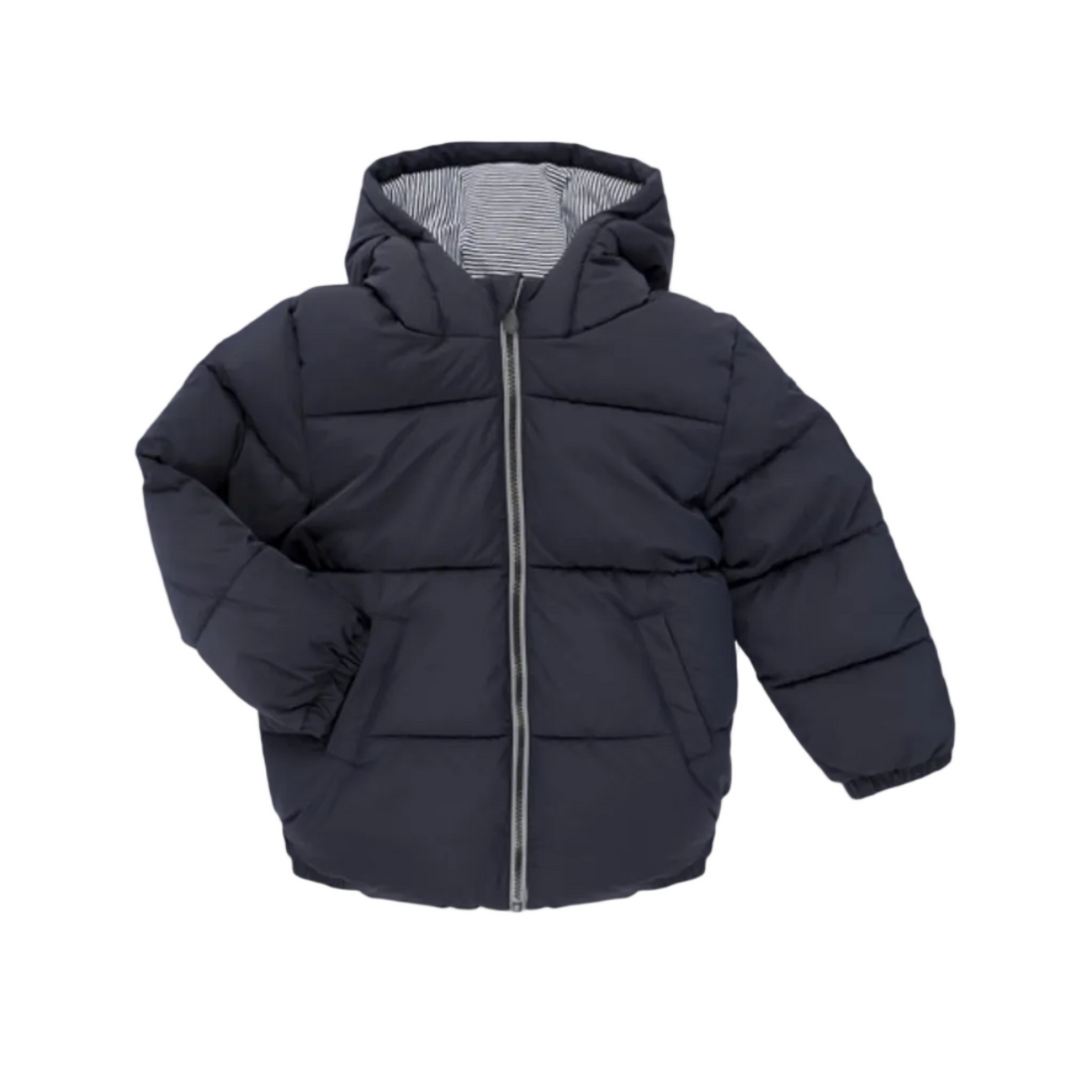 hooded puffer