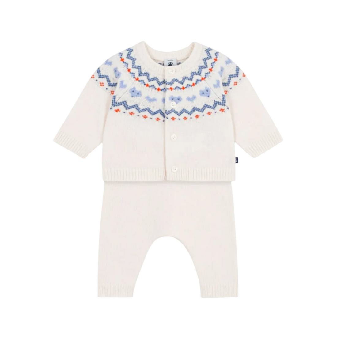 fair isle knit set