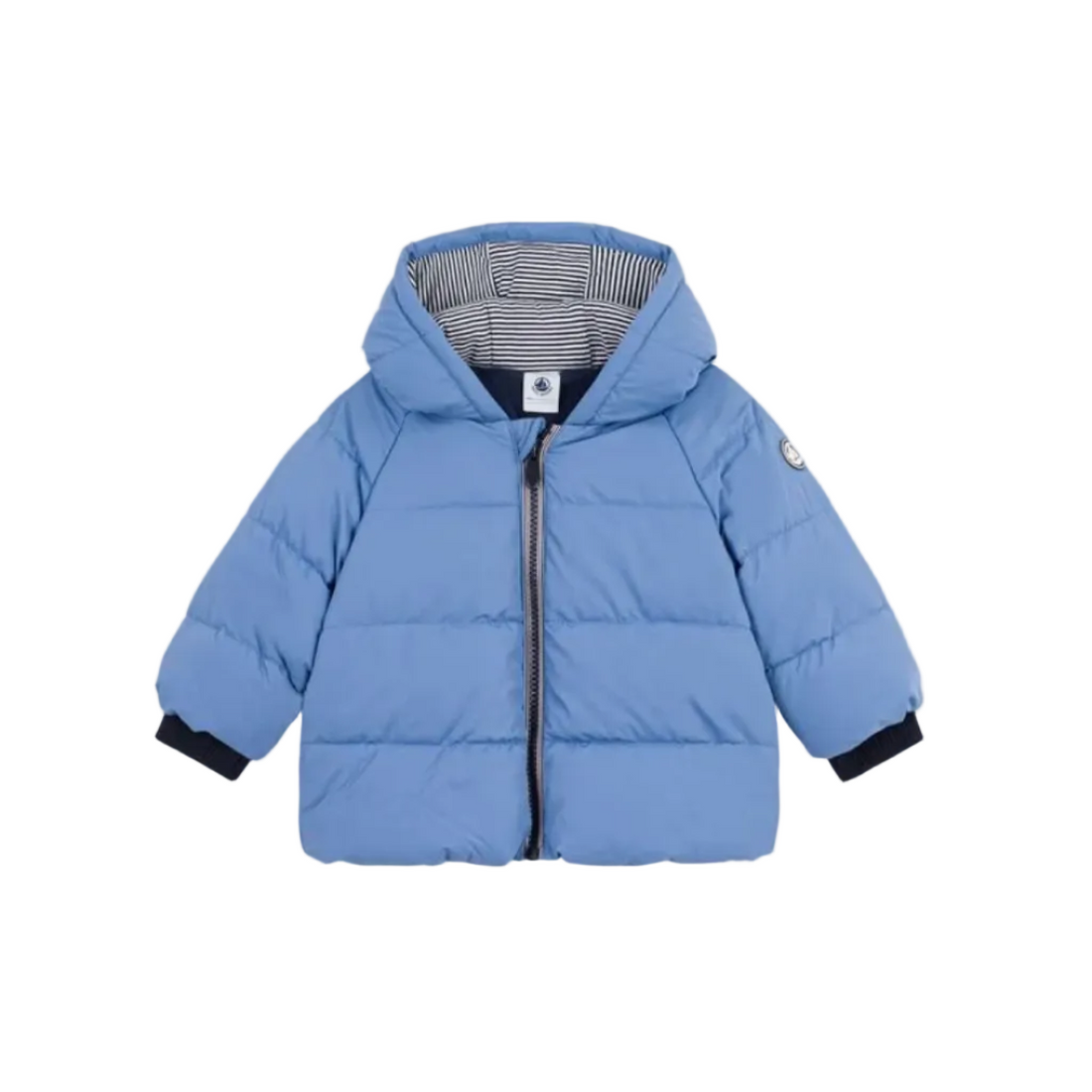 hooded puffer
