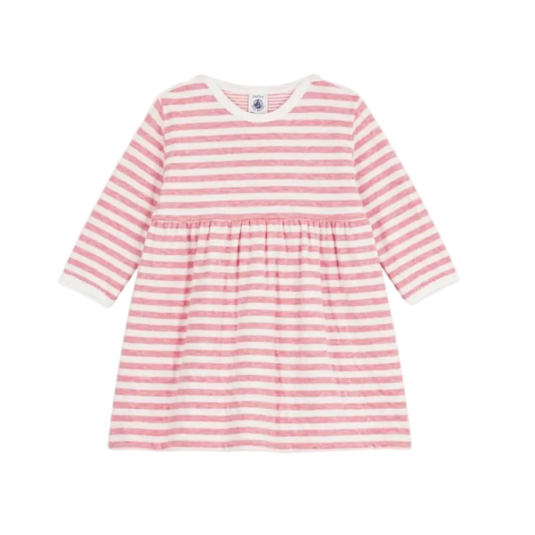 ls soft stripe dress