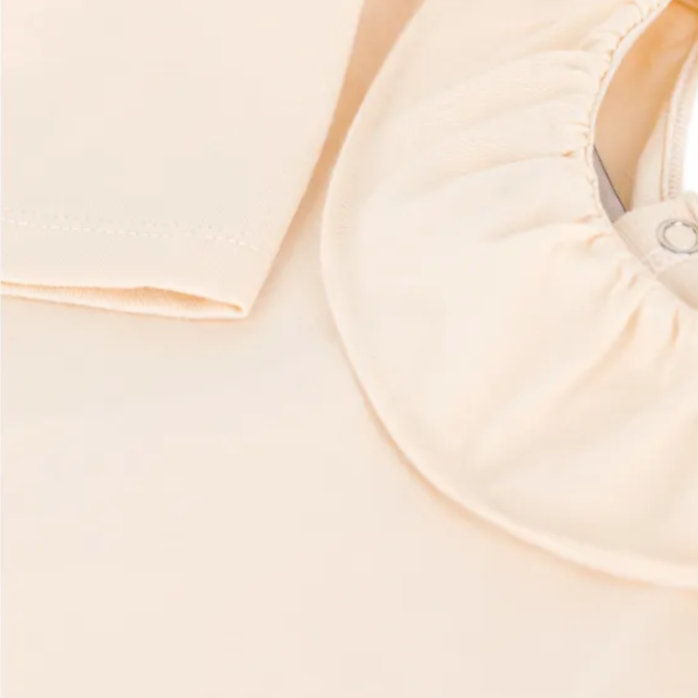 ls ruffle collar top