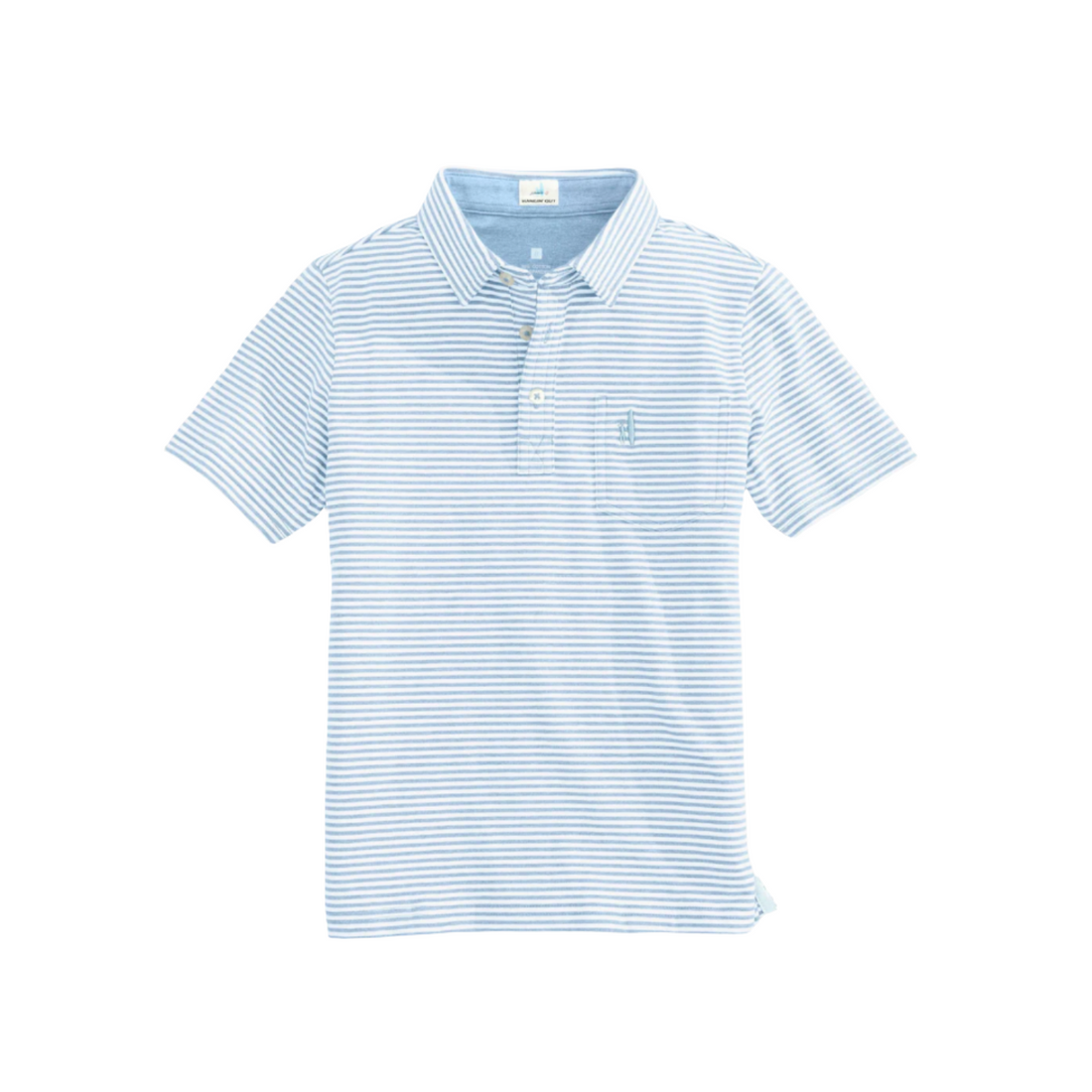 dante polo gulf blue