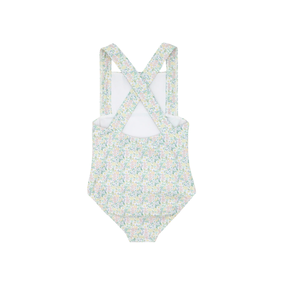 girls smocked crossover one piece