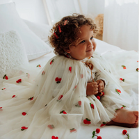 cherry cape tutu