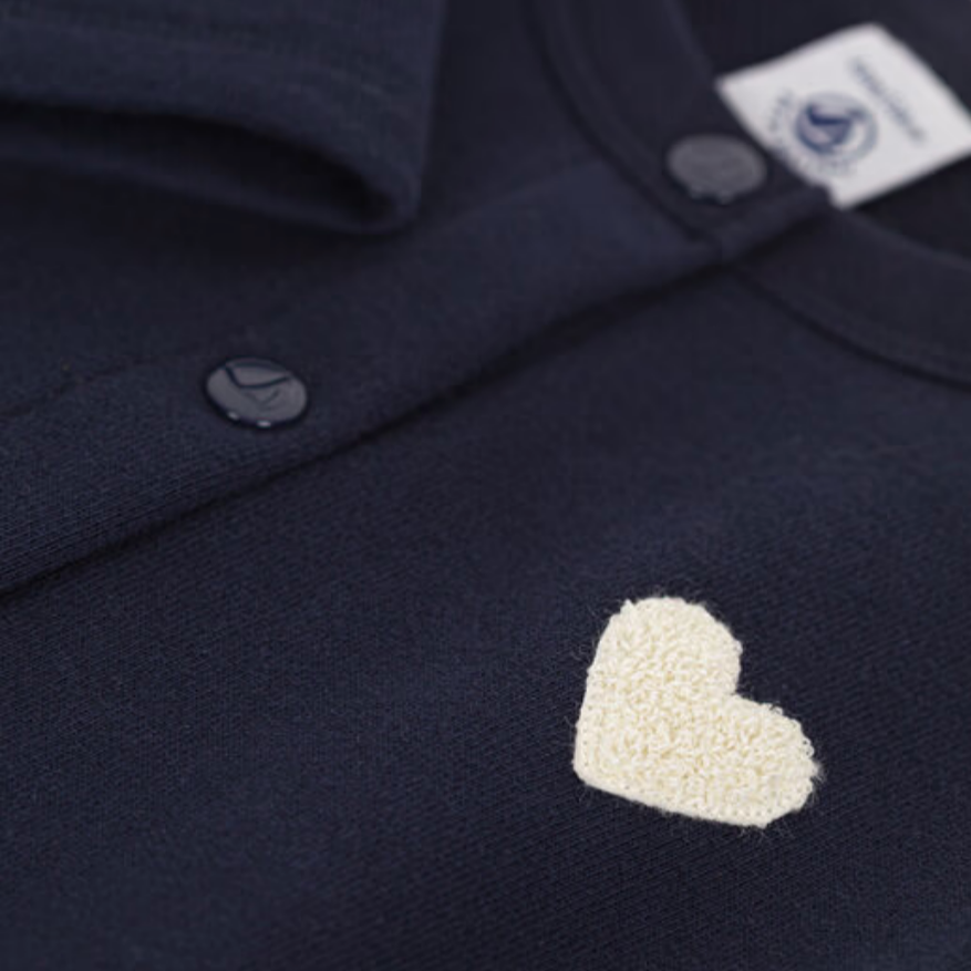 heart cardigan