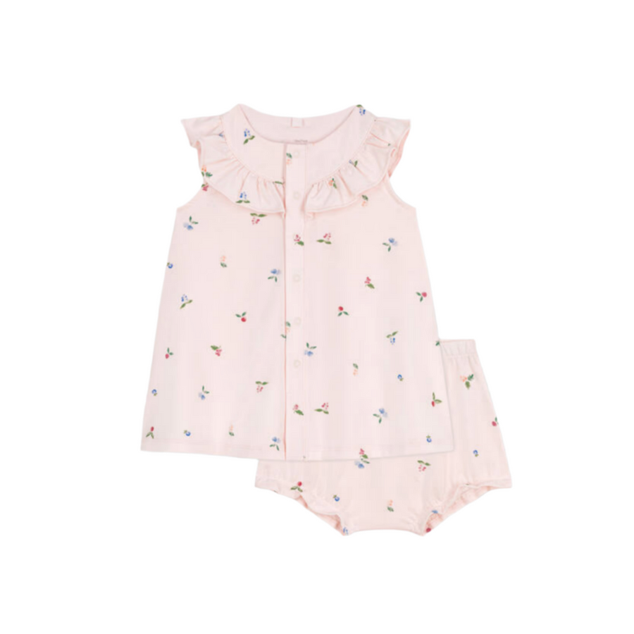 fruit print romper