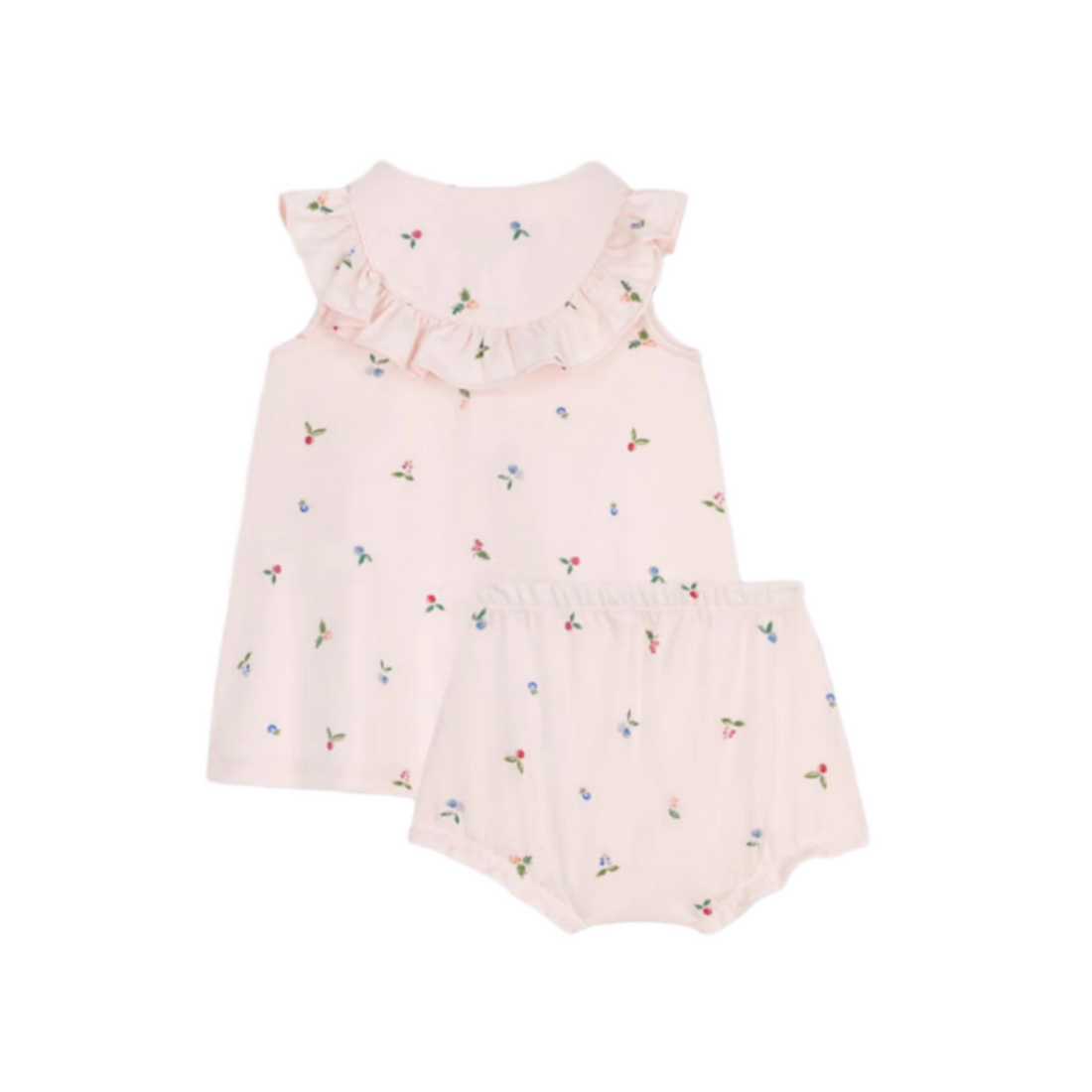 fruit print romper