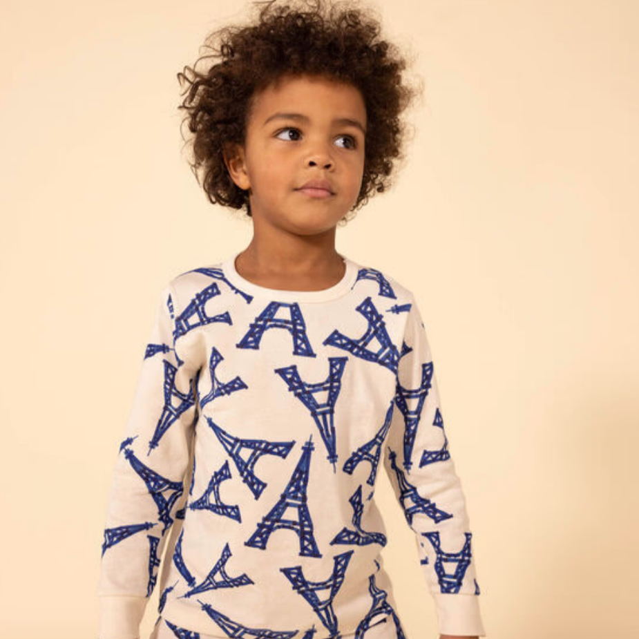 ls eiffel tower top & pant set