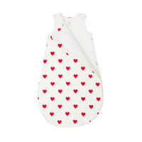 heart print bunting