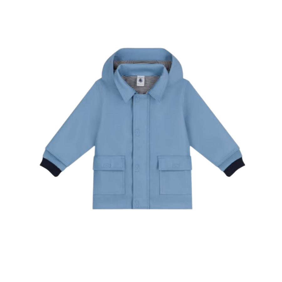 bb hooded rain coat